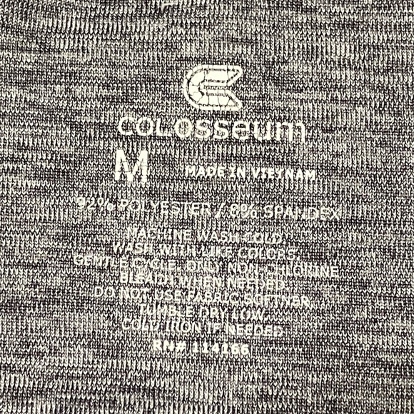 WVU West Virginia University Colosseum Quarter Zip Marled Pull Over - Picture 7 of 7